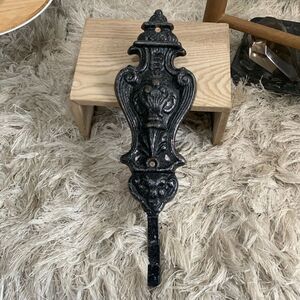 Distressed Style Cast Metal Decorative Wall Hook